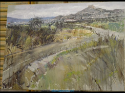 Concurso de Pintura al aire Libre en Mula 2012